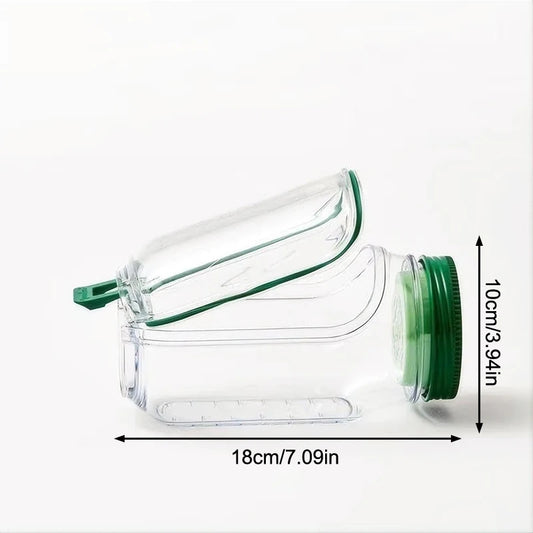 Breakfast Fruit Storage Box Leakproof Interval Salad Box Crisper Container Salad Jars Salad Pod Reusable Plastic Keep Fresh